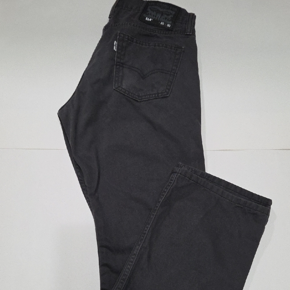 Men's Straight Black Jeans - Classic Fit
